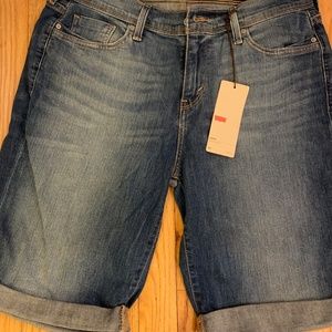 Levi Bermuda Jean Shorts